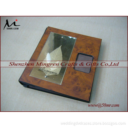 2014 Custom Wedding Wood Photo Album Cover,Wooden Photo Album Book Cover
